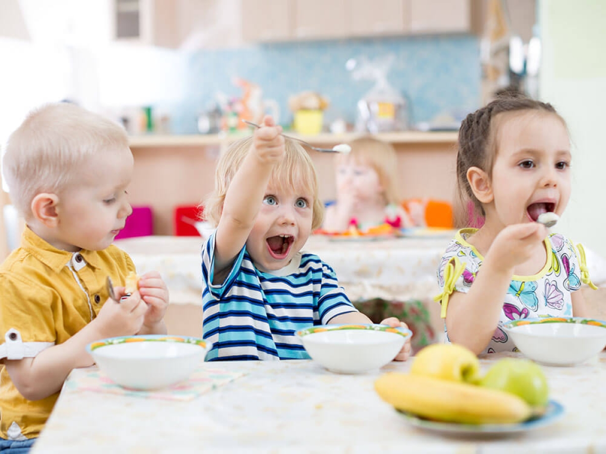 Catering para guarderías y jardines de infancia